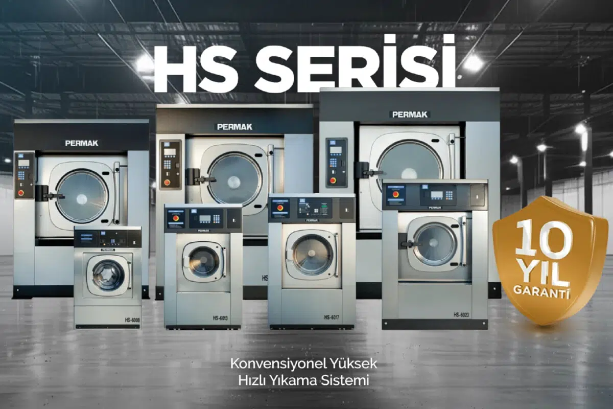 Endüstriyel Çamaşır Makinesi