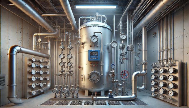 Boiler Bluffu and Bluff Tanks